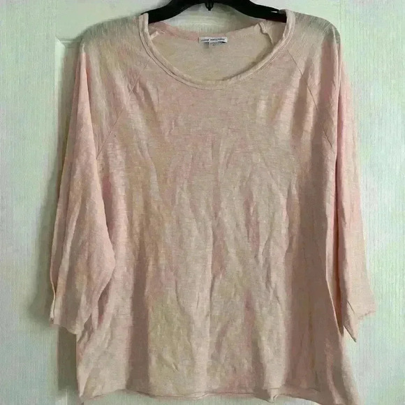 James Perse Scoop Neck Tee - Picture 1 of 7